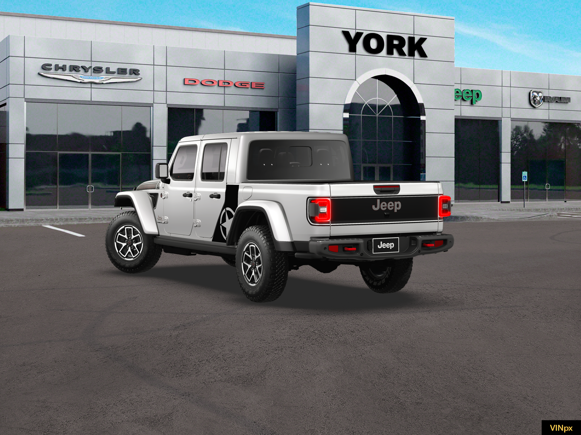 New 2026 Bright White Clear-Coat Exterior Paint Jeep  image 17