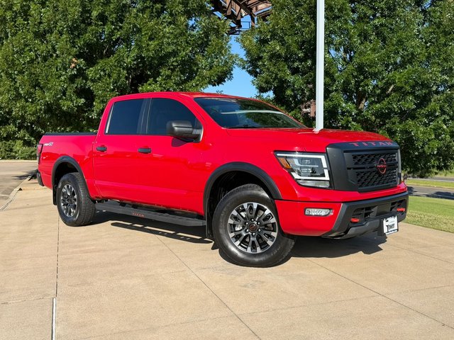 Pre-Owned 2024 Nissan Titan PRO-4X 4D Crew Cab