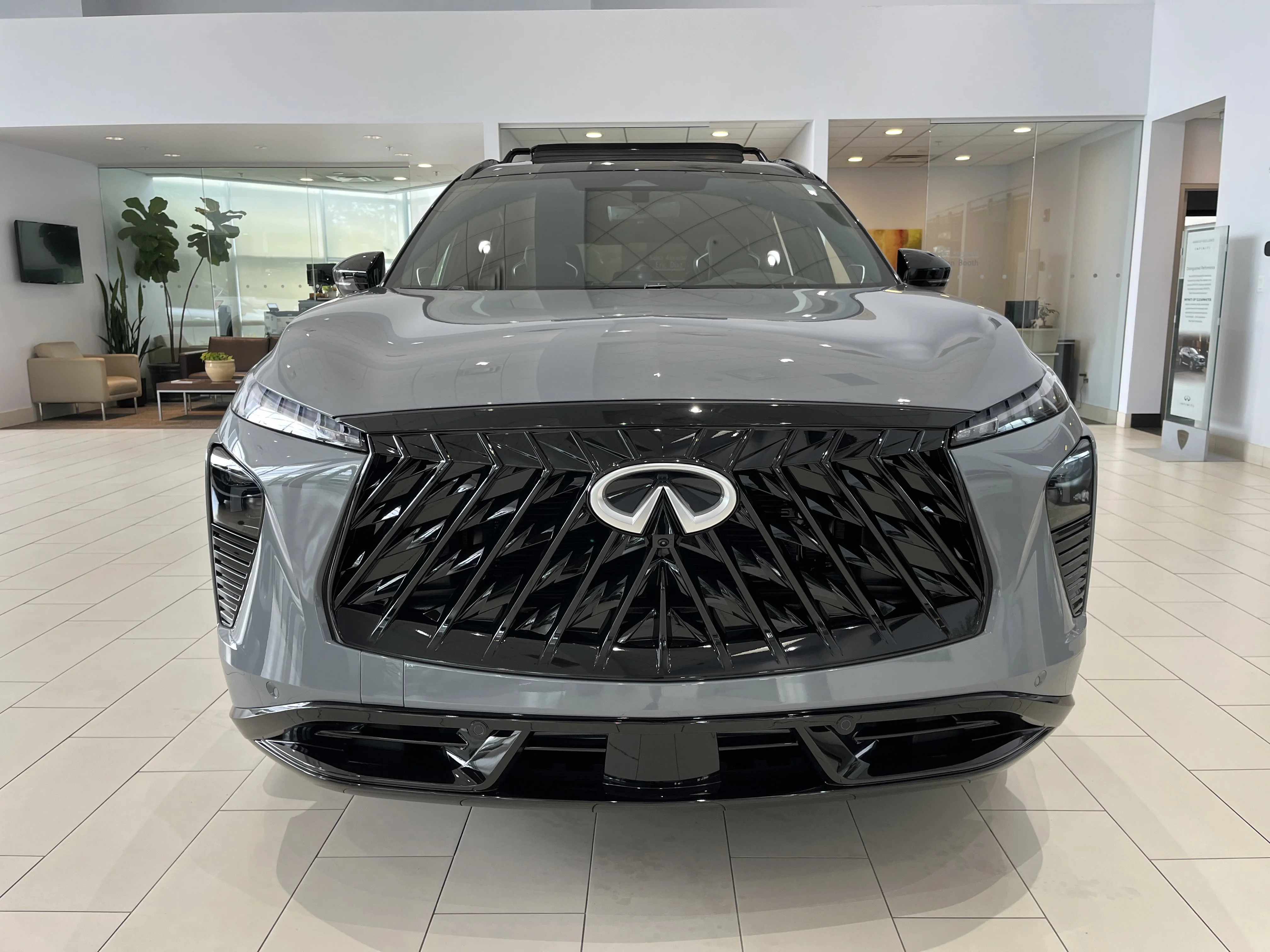New 2027 Harbor Gray/Obsidian Black INFINITI AUTOGRAPH image 9