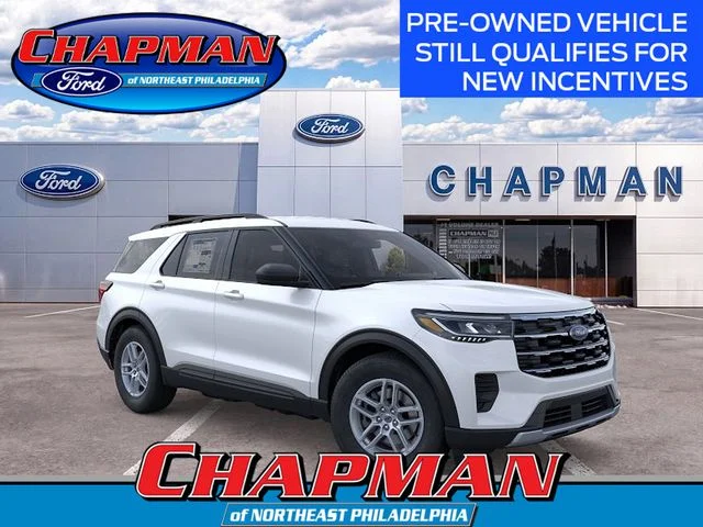 New 2026 Star White Metallic Tri-Coat Ford Active image 7