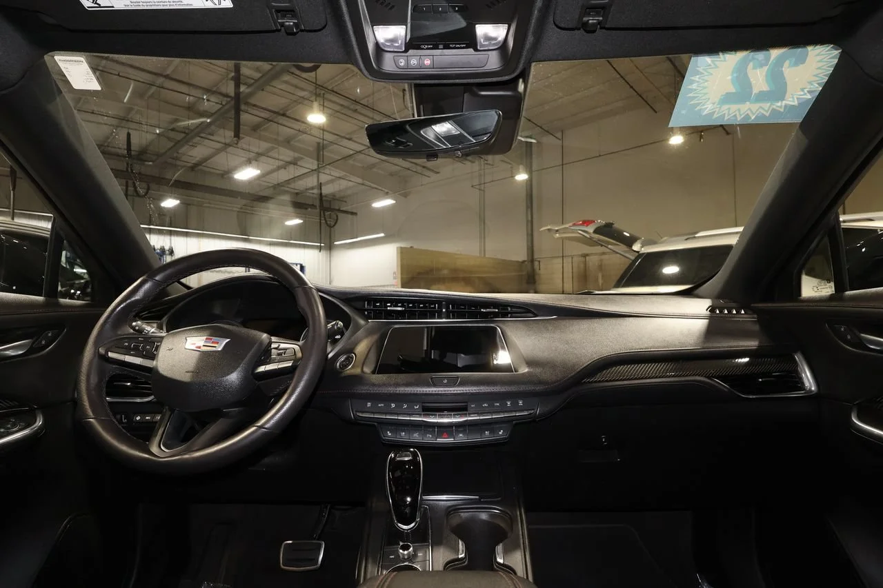 Used 2022 Stellar Black Metallic Cadillac Sport image 29