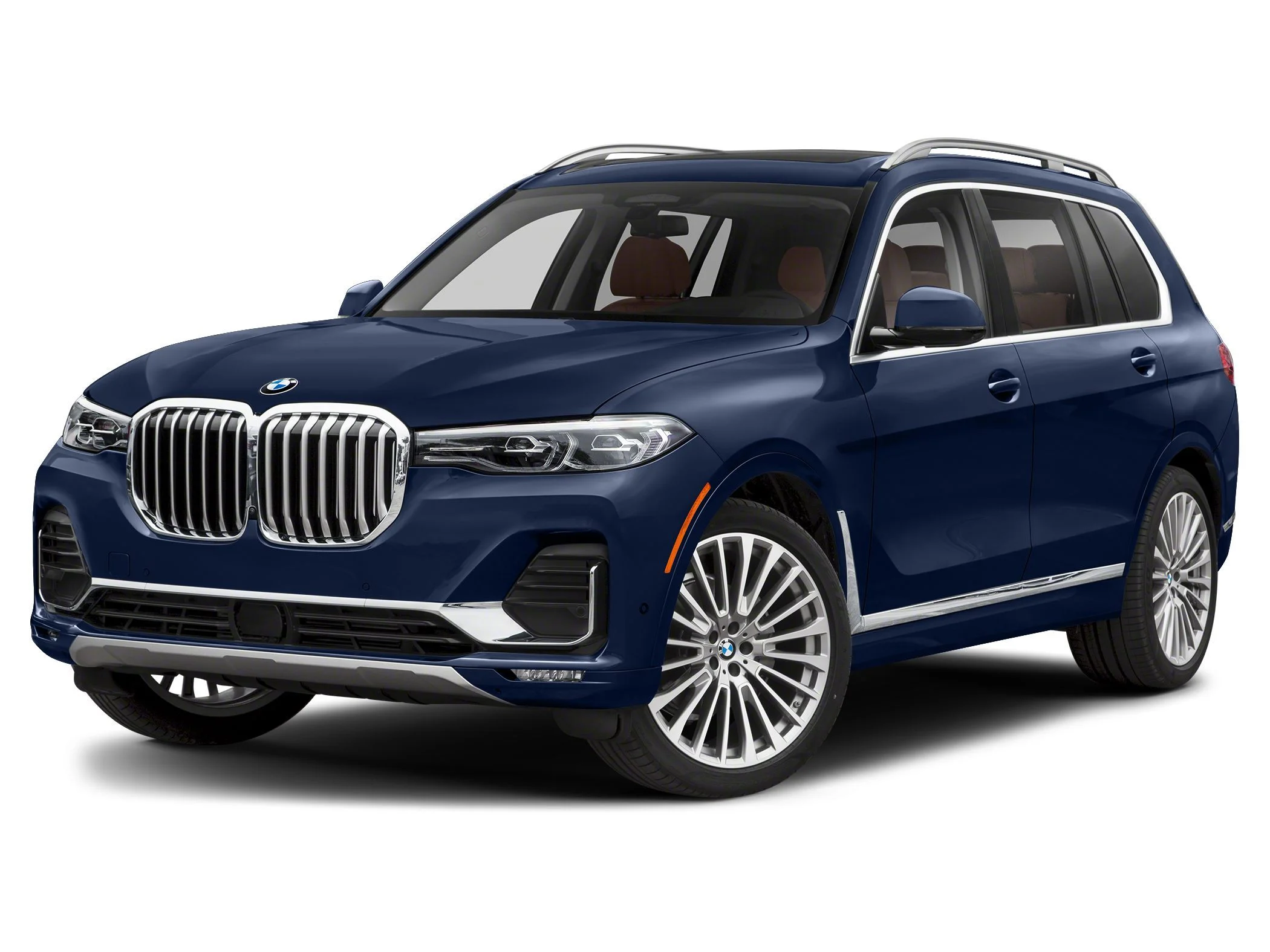Used 2022 Tanzanite Blue II Metallic BMW M50i image 1