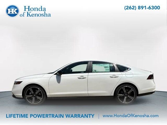 New 2025 Platinum White Pearl Honda Sport image 8