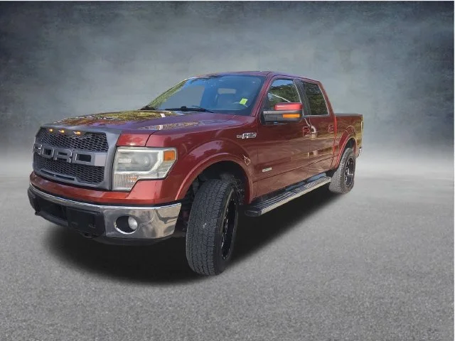 Used 2014 Orange Ford Lariat image 7