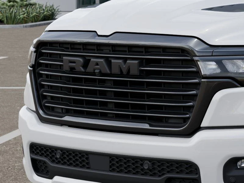 New 2027 Bright White Clear-Coat Exterior Paint RAM Laramie image 12