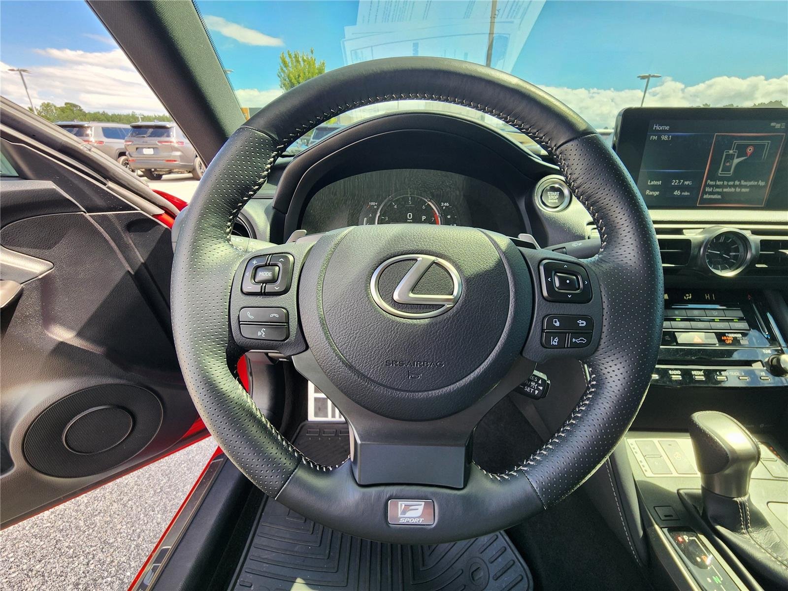 Used 2023 Infrared Lexus IS 350 F SPORT image 9