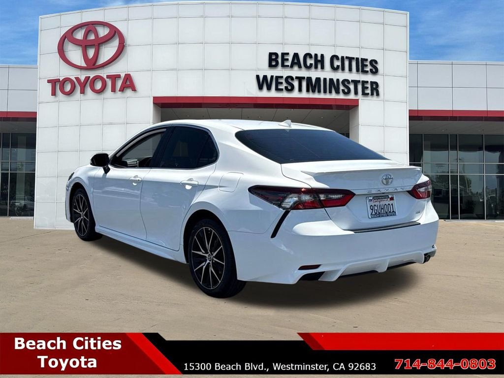 Certified Used 2023 White Toyota SE image 8