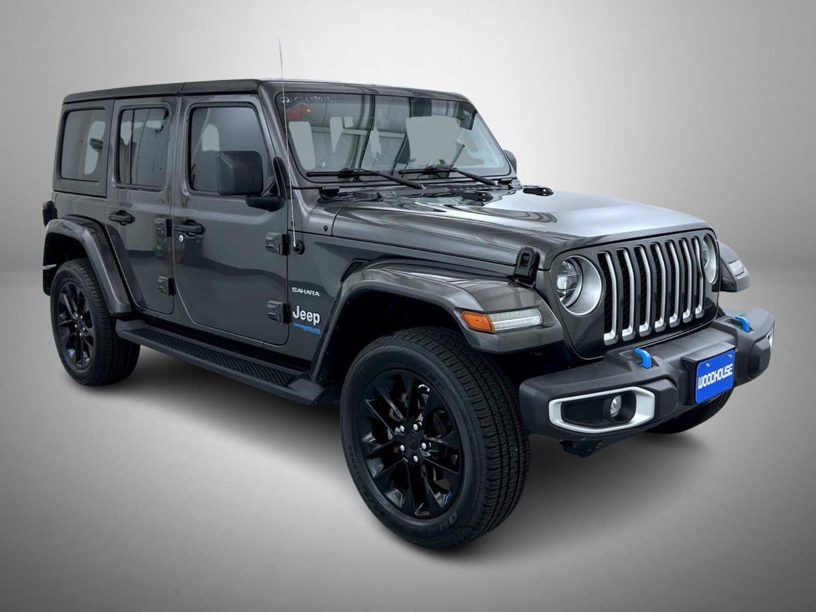 Certified Used 2022 Gray Jeep Unlimited Sahara 4xe image 3
