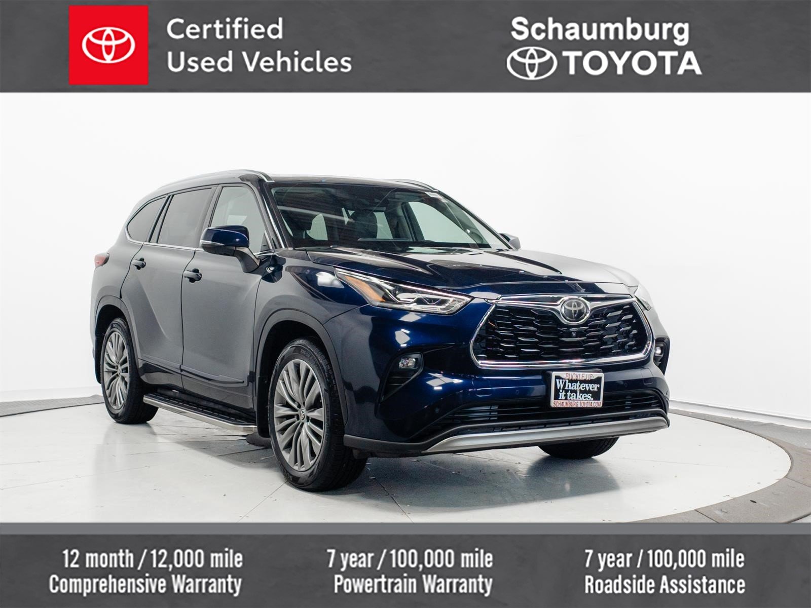 Used 2020 Blue Toyota Platinum image 1