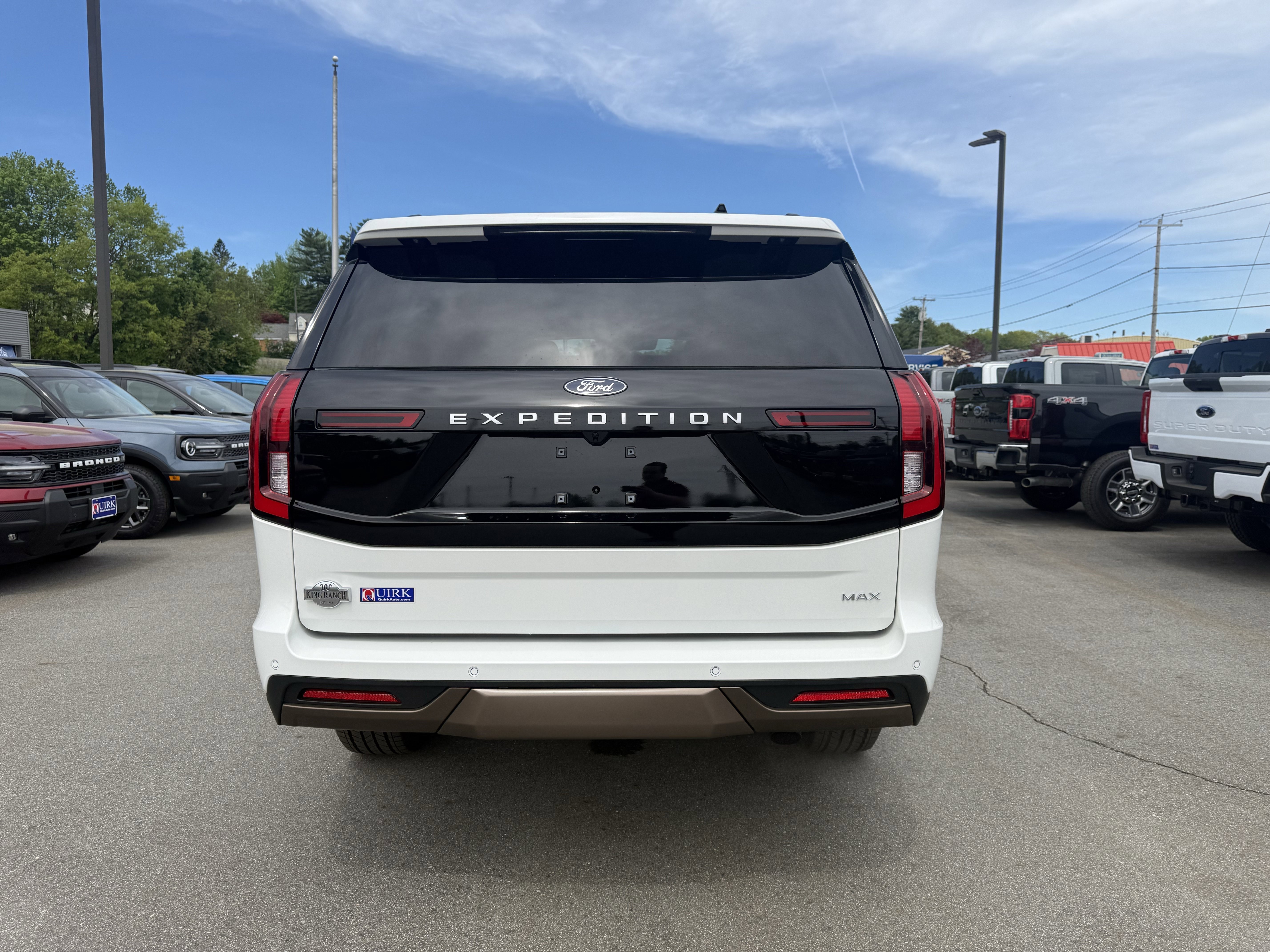 New 2026 Star White Metallic Tri-Coat Ford MAX King Ranch® image 8