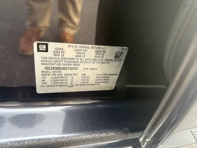 Used 2016 TUNGSTEN METALLIC Chevrolet LT image 35