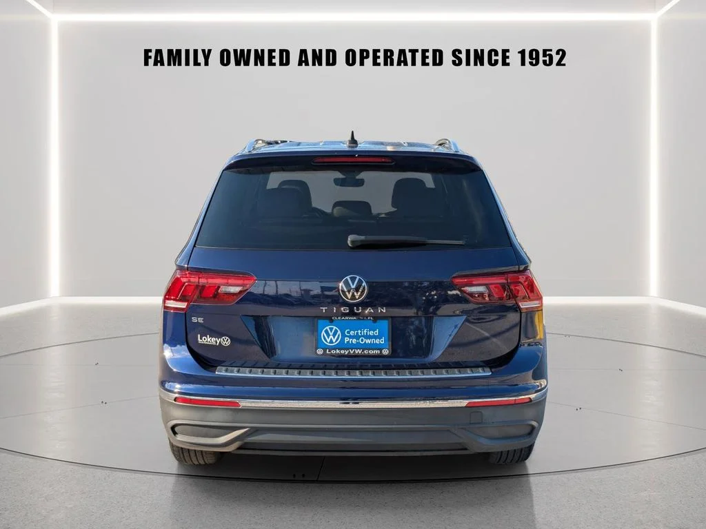 Certified Used 2023 Blue Volkswagen 2.0T SE image 5