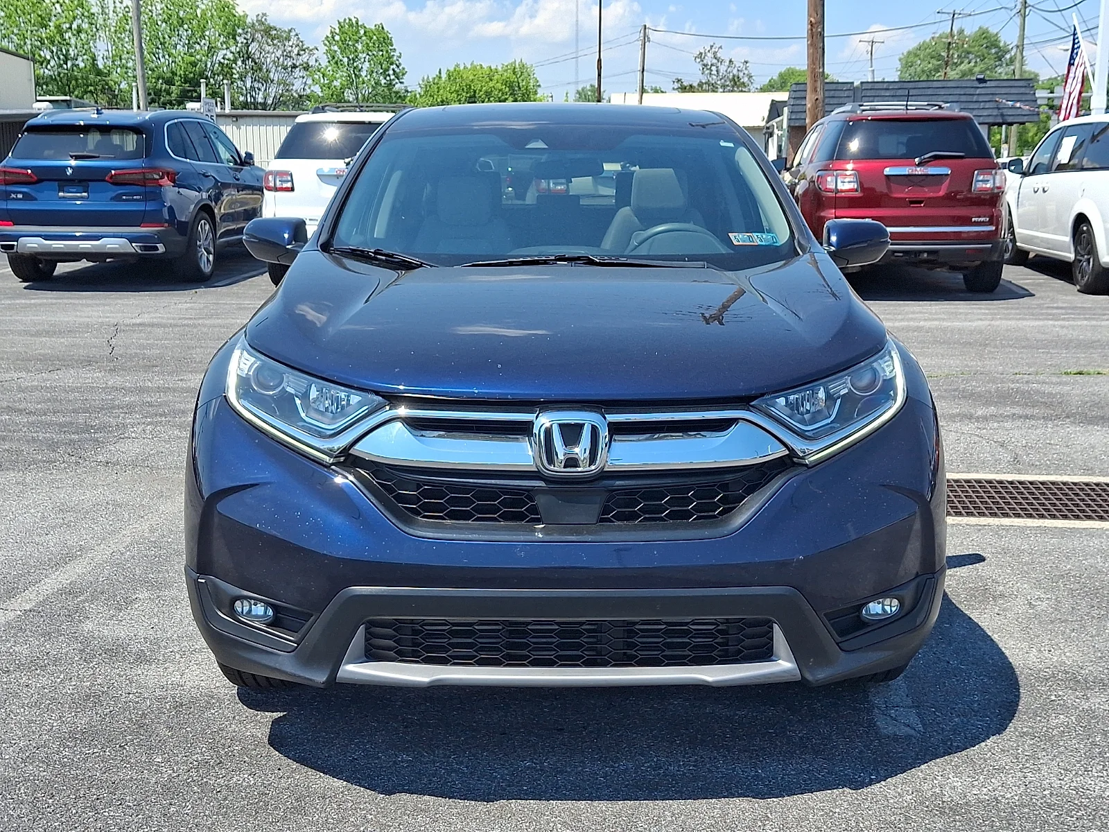 Used 2018 Honda CR-V EX with VIN 2HKRW2H56JH676779 for sale in Lebanon, PA