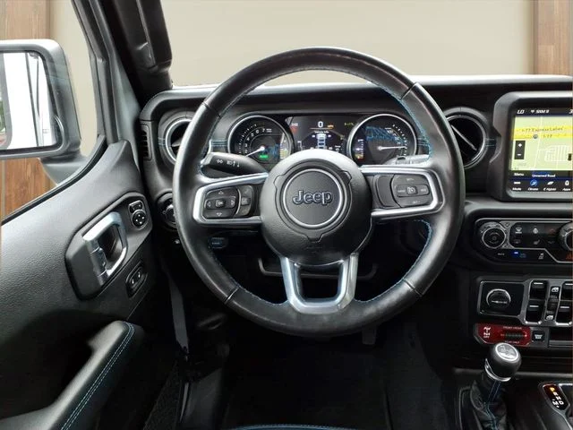 Used 2023 Silver Jeep Rubicon 4xe image 22