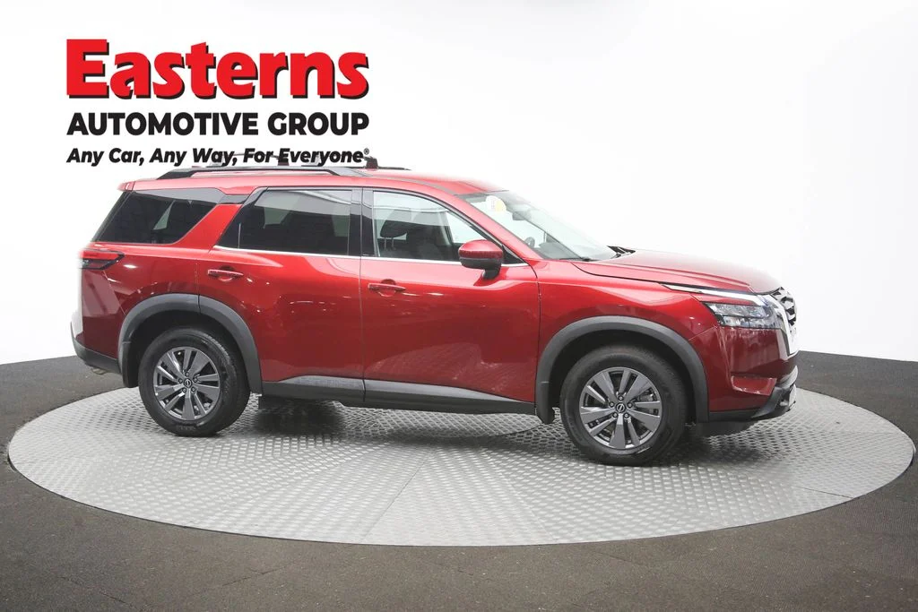Used 2024 Red Nissan SV image 48