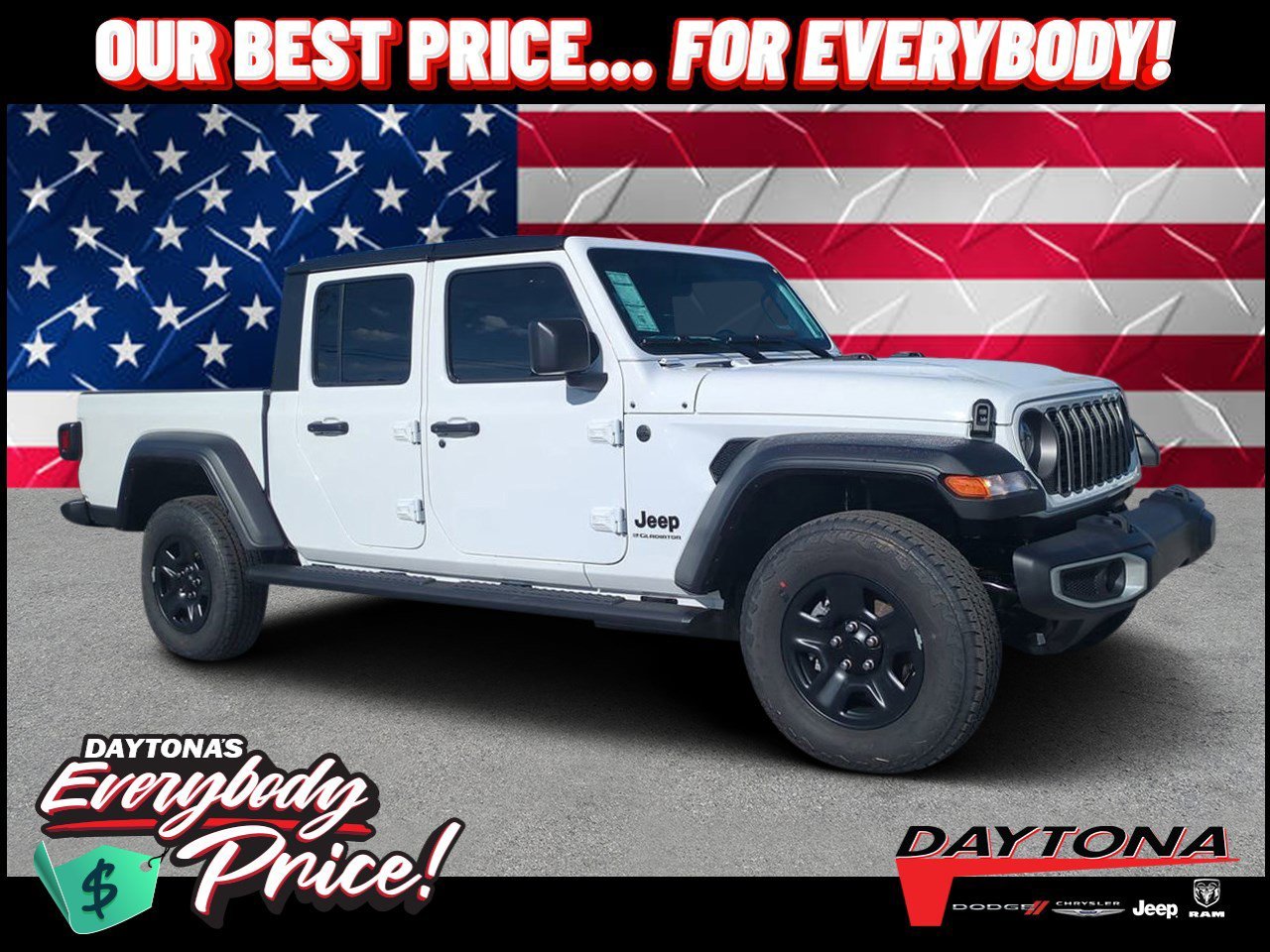 New 2026 Bright White Clearcoat Jeep Sport image 1