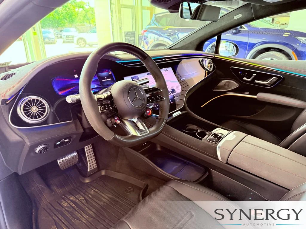 Used 2023 Onyx  Black Metallic Mercedes-Benz AMG® EQS image 27