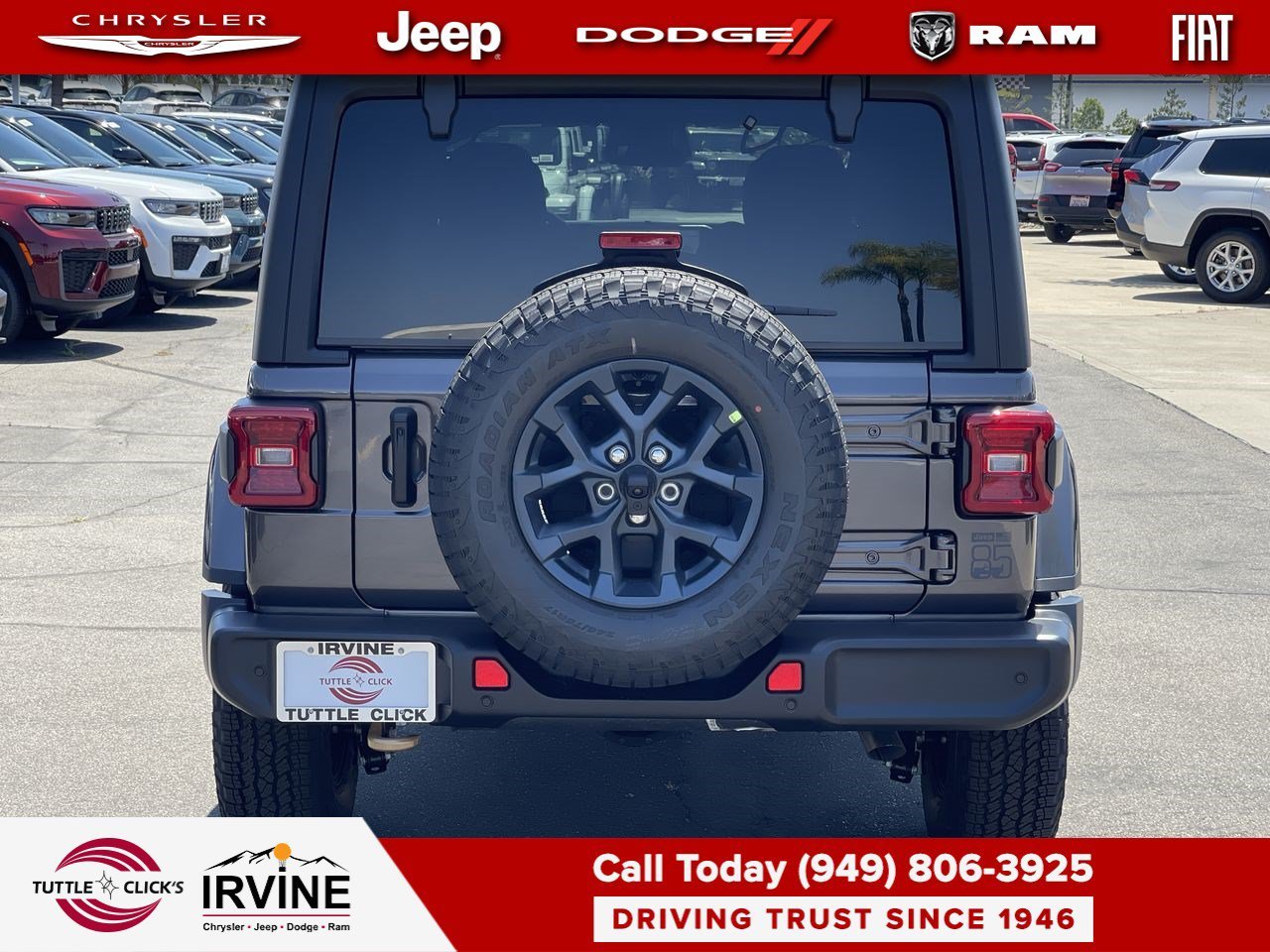 New 2026 Granite Crystal Metallic Clear-Coat Exterior Paint Jeep 85th Anniversary image 5