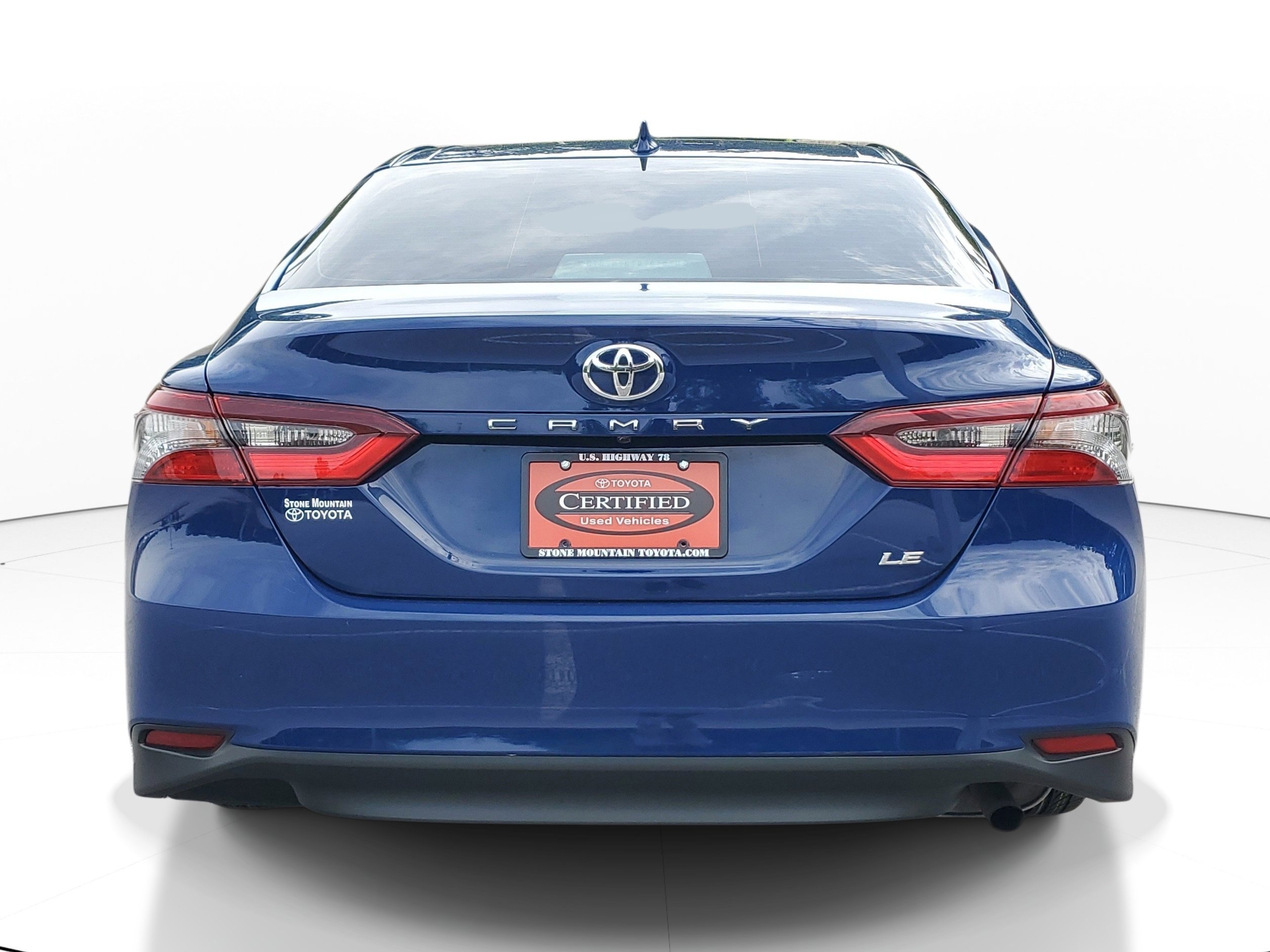 Used 2024 Blue Toyota LE image 4