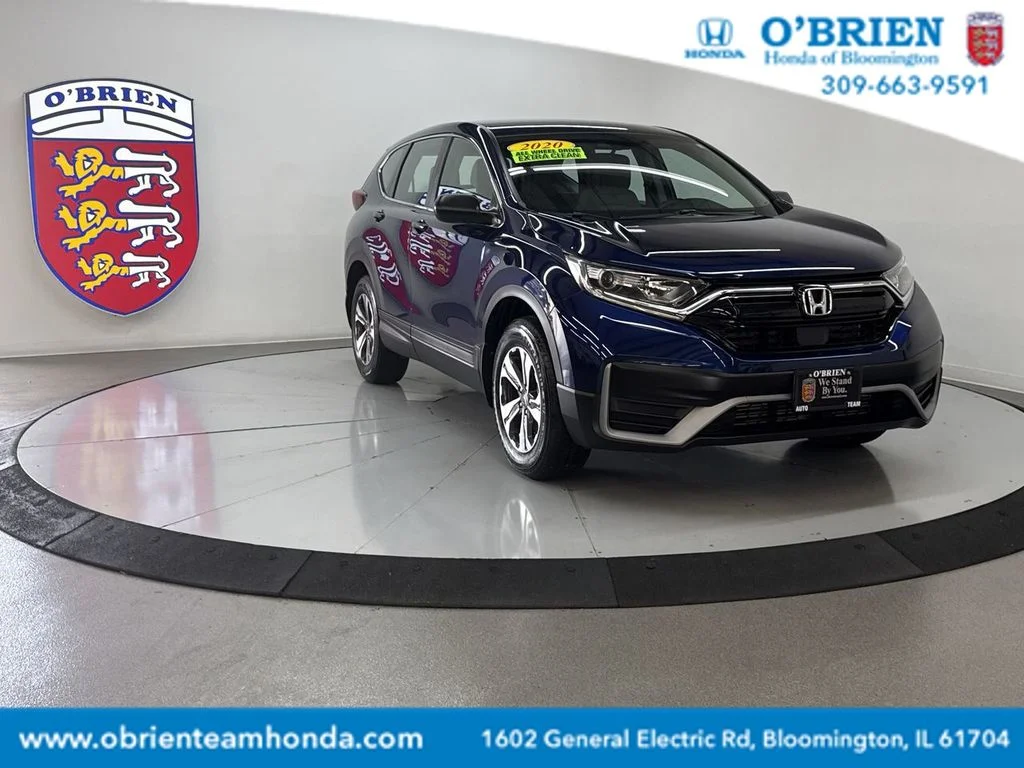 Used 2020 Obsidian Blue Pearl Honda LX image 1