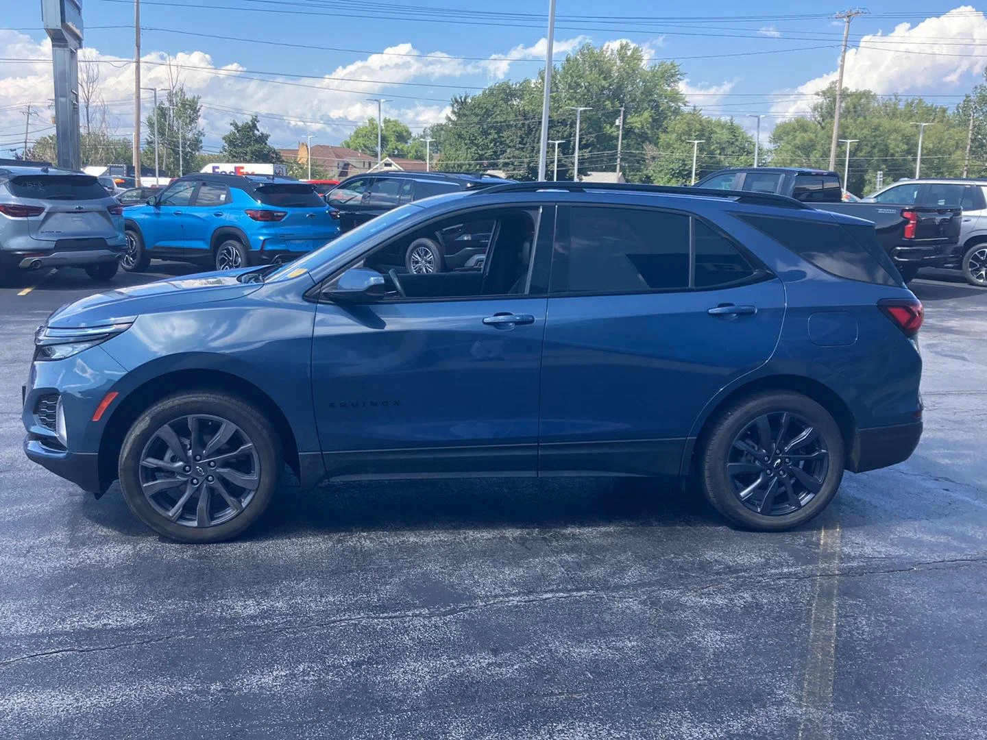 Used 2024 Lakeshore Blue Metallic Chevrolet RS image 4