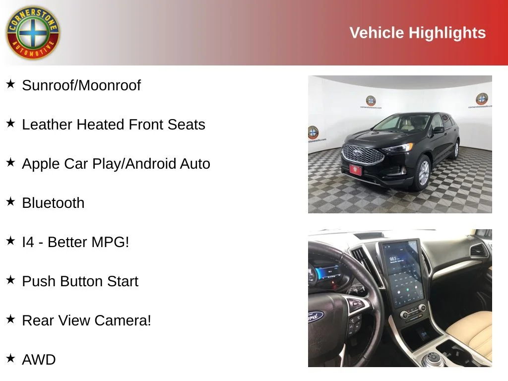 Used 2023 Ford Edge SEL with VIN 2FMPK4J96PBA39340 for sale in Elk River, Minnesota