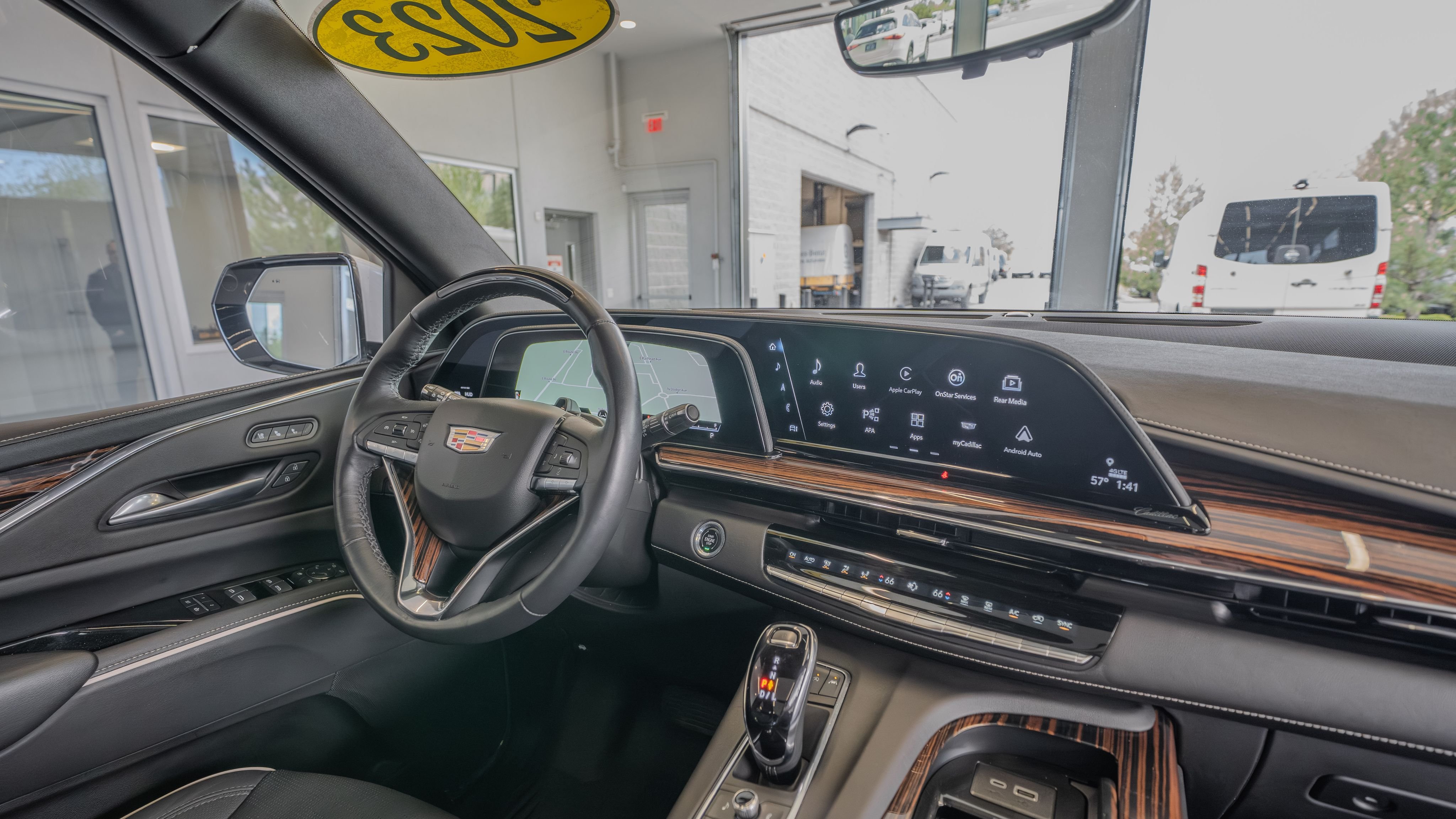 Used 2023 Crystal White Tricoat Cadillac Premium Luxury image 19