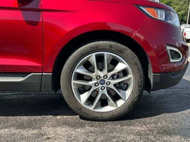 Used 2017 Red Ford Titanium image 12
