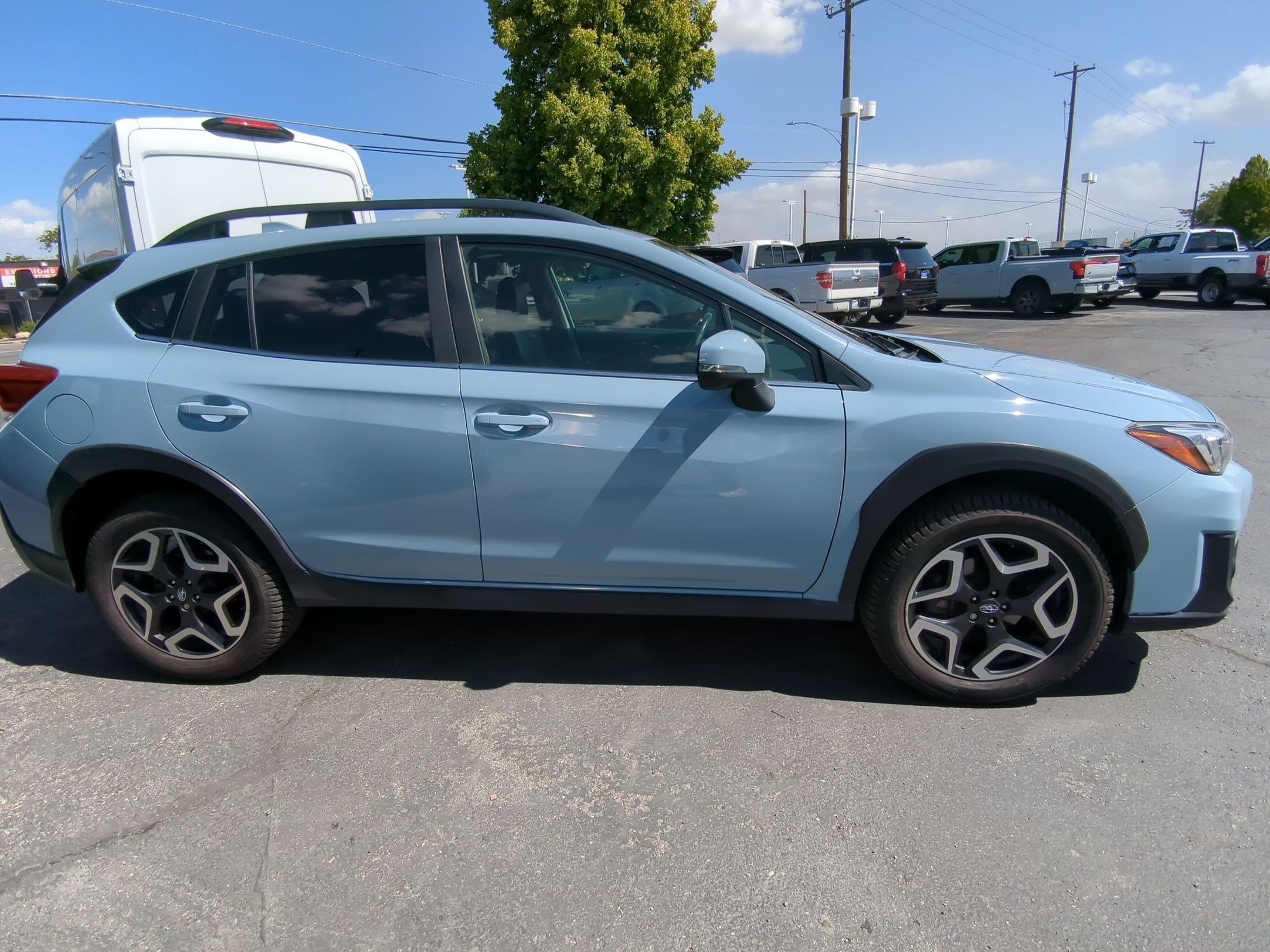 Used 2019 Cool Gray Khaki Subaru Limited image 2