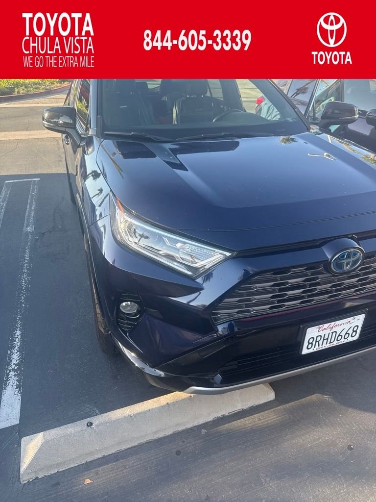 Used 2020 Blue Toyota XSE image 1