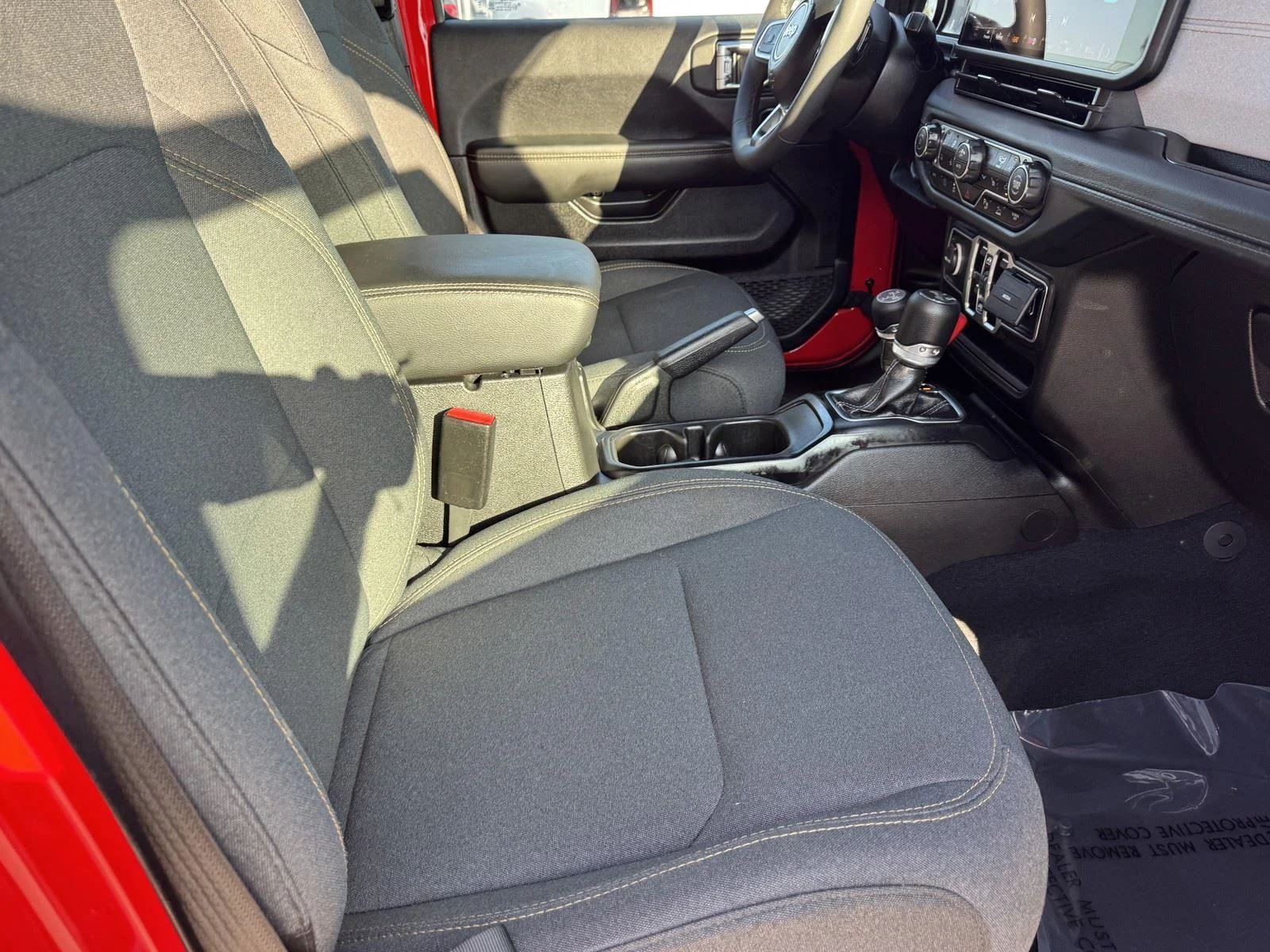 Certified Used 2025 Firecracker Red Clearcoat Jeep Sahara image 8