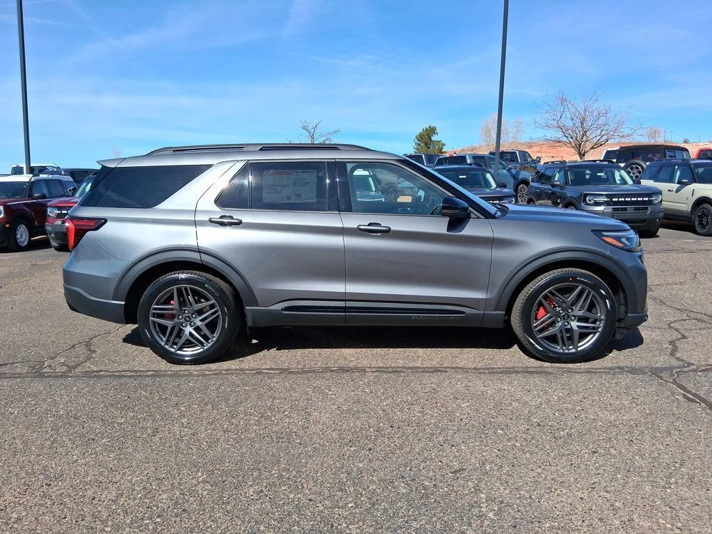 New 2026 Carbonized Gray Metallic Ford ST image 6
