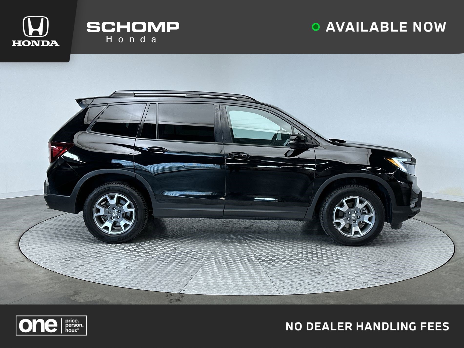 Used 2023 Crystal Black Pearl Honda TrailSport image 1