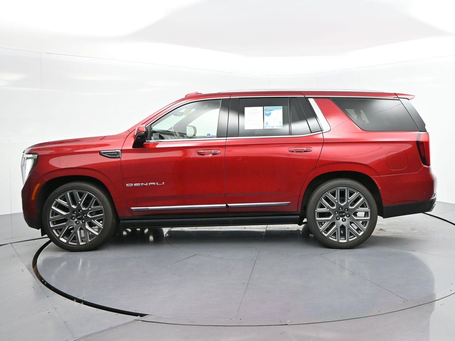 Used 2025 Volcanic Red Tintcoat GMC Denali Ultimate image 4