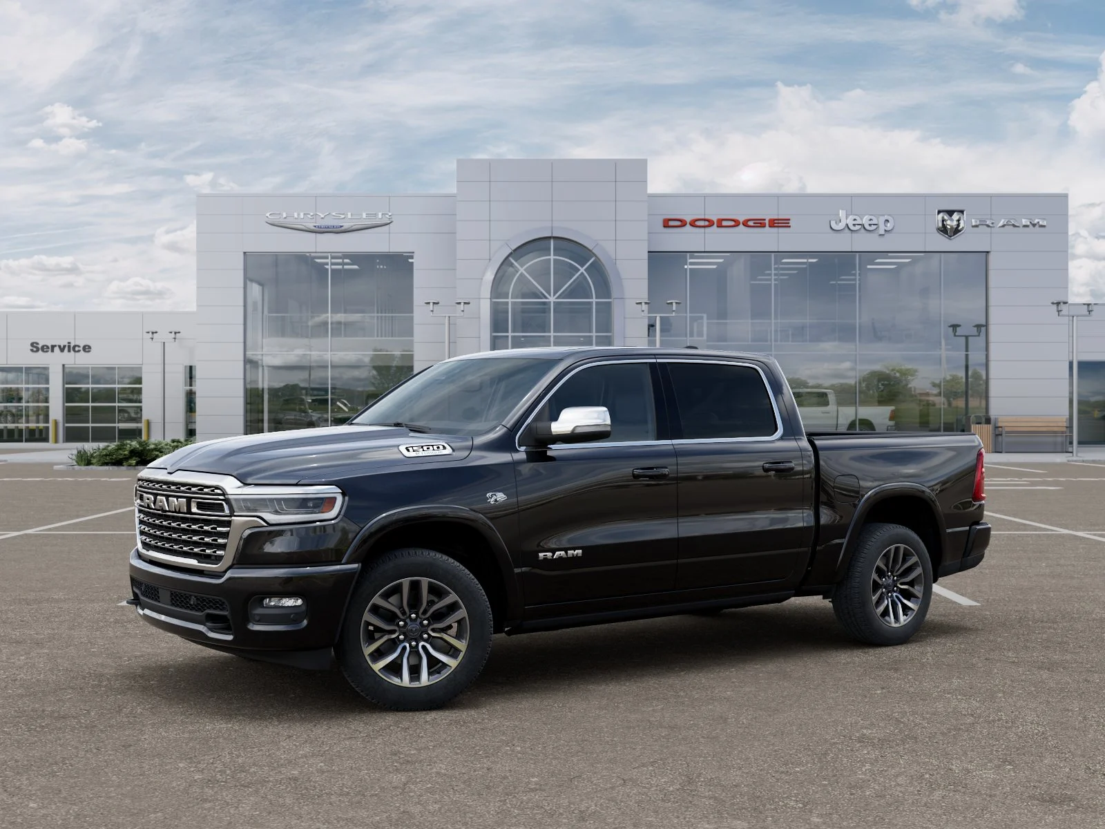 New 2026 Diamond Black Crystal Pearl-Coat Exterior Paint RAM Limited image 28