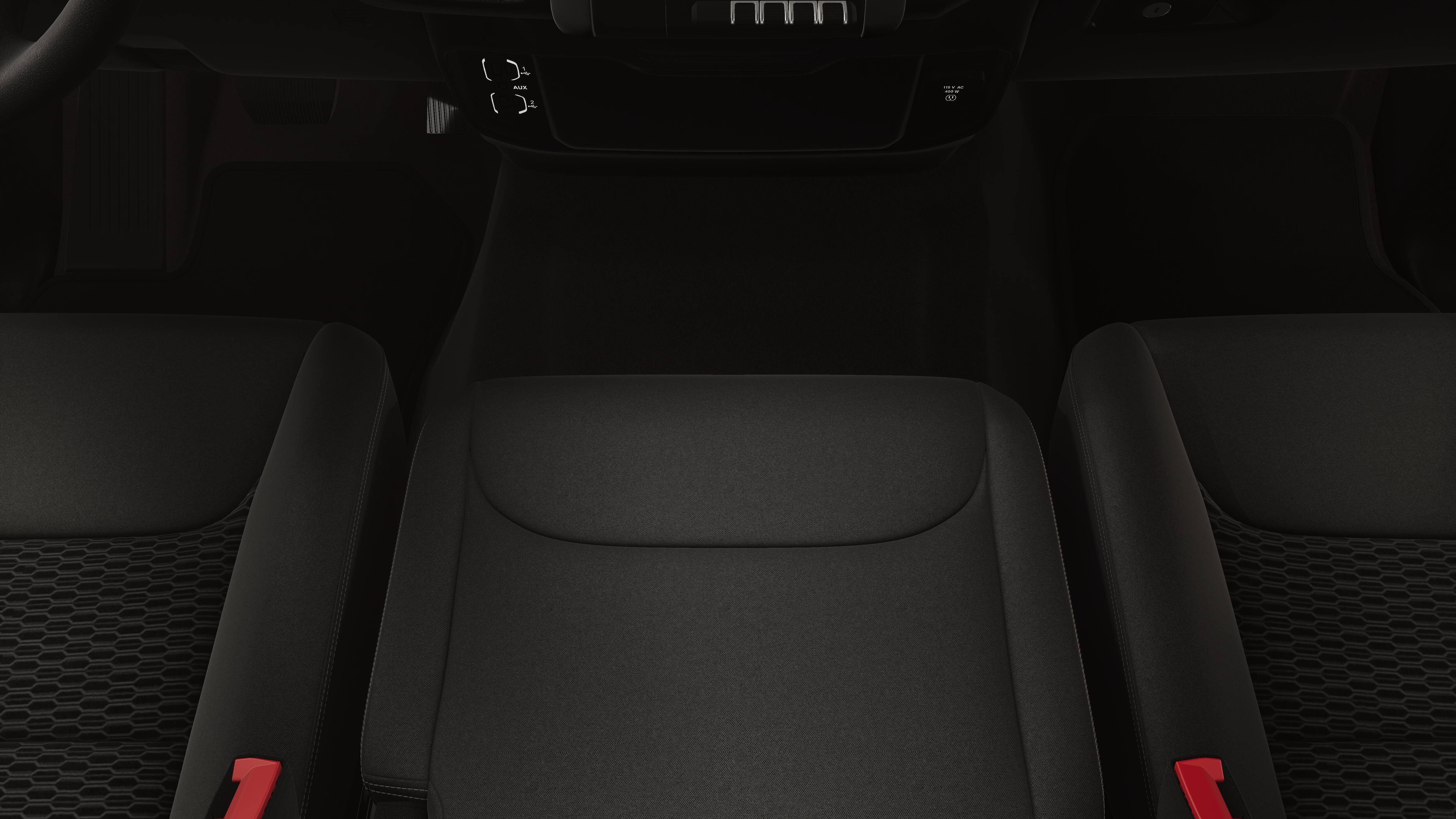 New 2026 Diamond Black Crystal Pearl-Coat Exterior Paint RAM TRADESMAN image 16