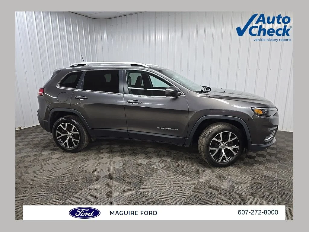 Used 2020 Gray Jeep Limited image 1