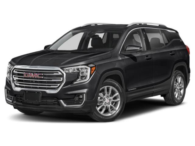 Used 2023 Ebony Twilight Metallic GMC SLT image 1