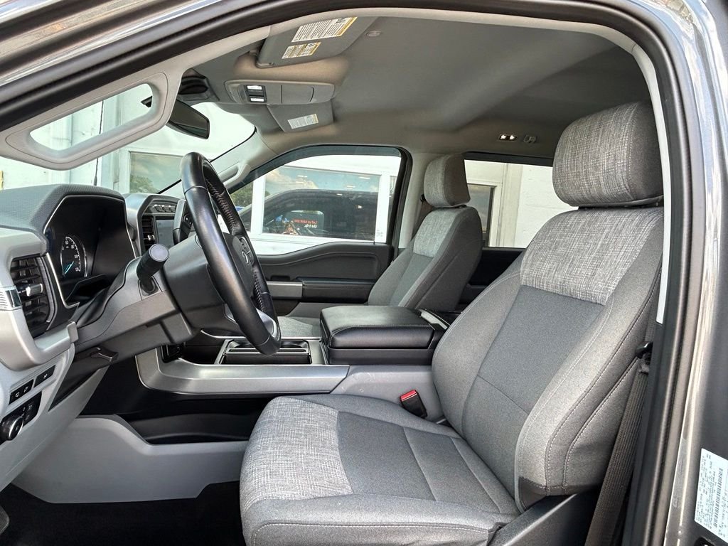 Certified Used 2022 Gray Metallic Ford XLT image 12