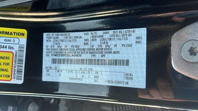 Used 2025 Shadow Black Ford Badlands image 30