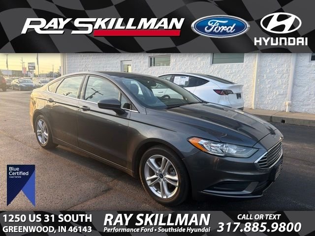 Used 2018 Gray Ford SE image 1