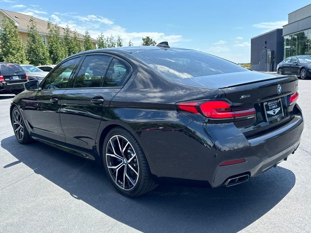 Used 2023 Black Sapphire Metallic BMW M550i xDrive image 5