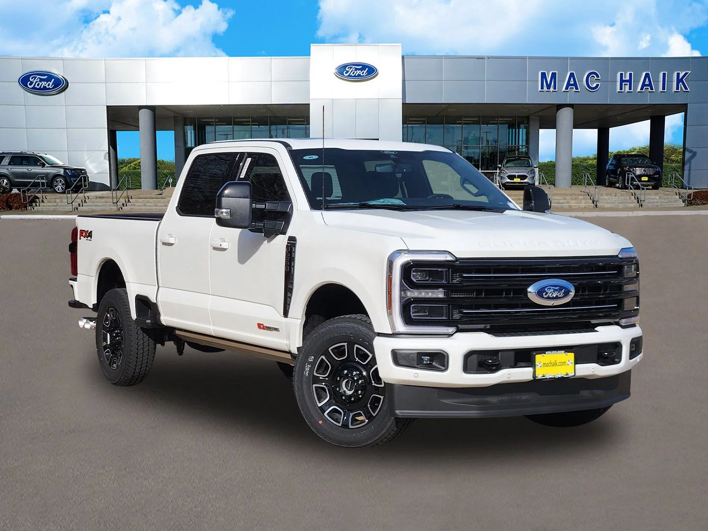 New 2026 Star White Metallic Tri-Coat Ford F-250® Platinum® image 1