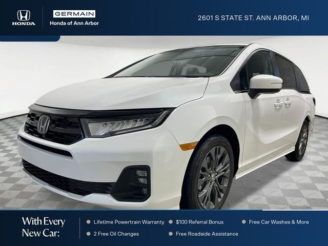 New 2026 Platinum White Pearl Honda Touring image 1