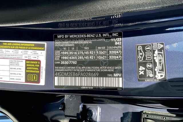 Certified Used 2023 Blue Mercedes-Benz 450 image 28