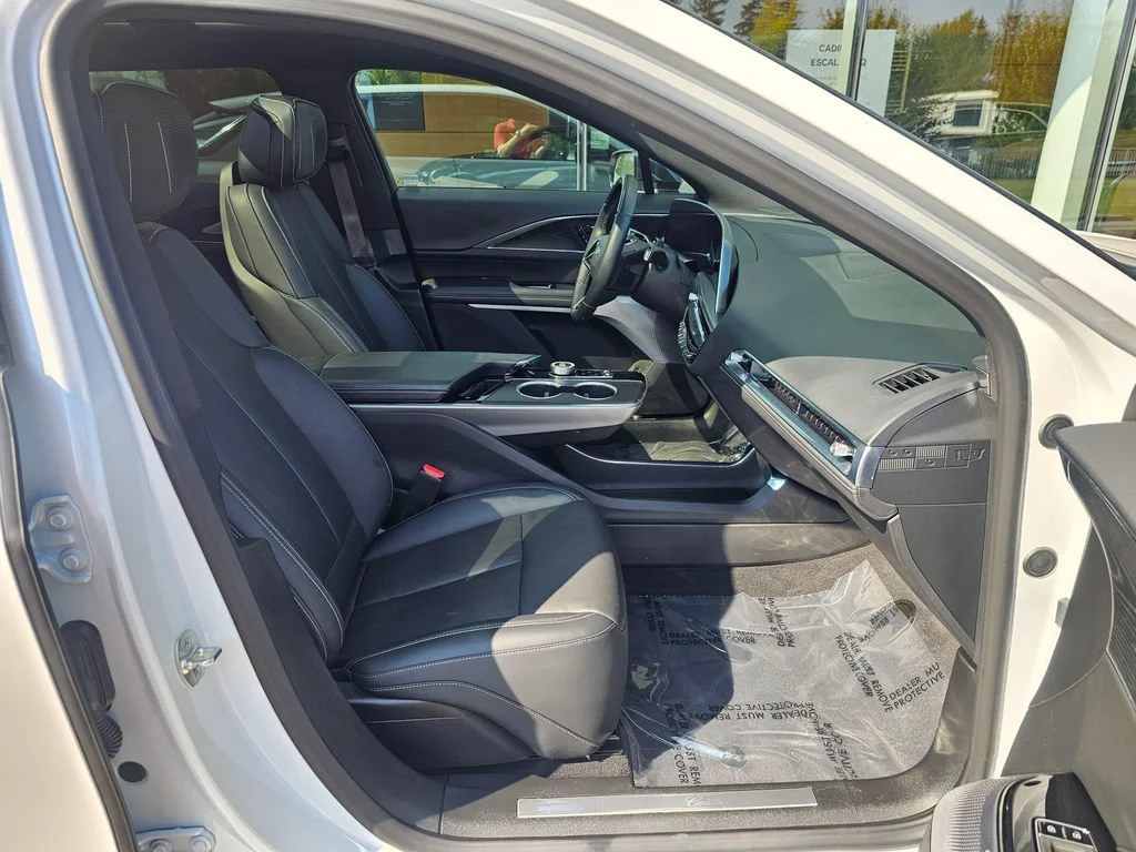 Used 2024 Crystal White Tricoat Cadillac Sport 2 image 11