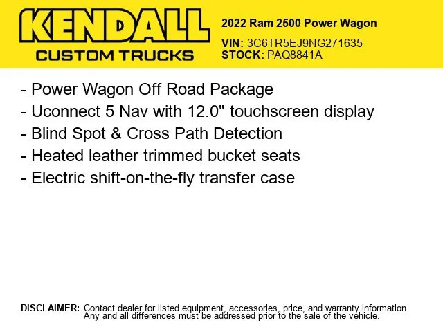 Used 2022 Gray Ram Power Wagon image 2