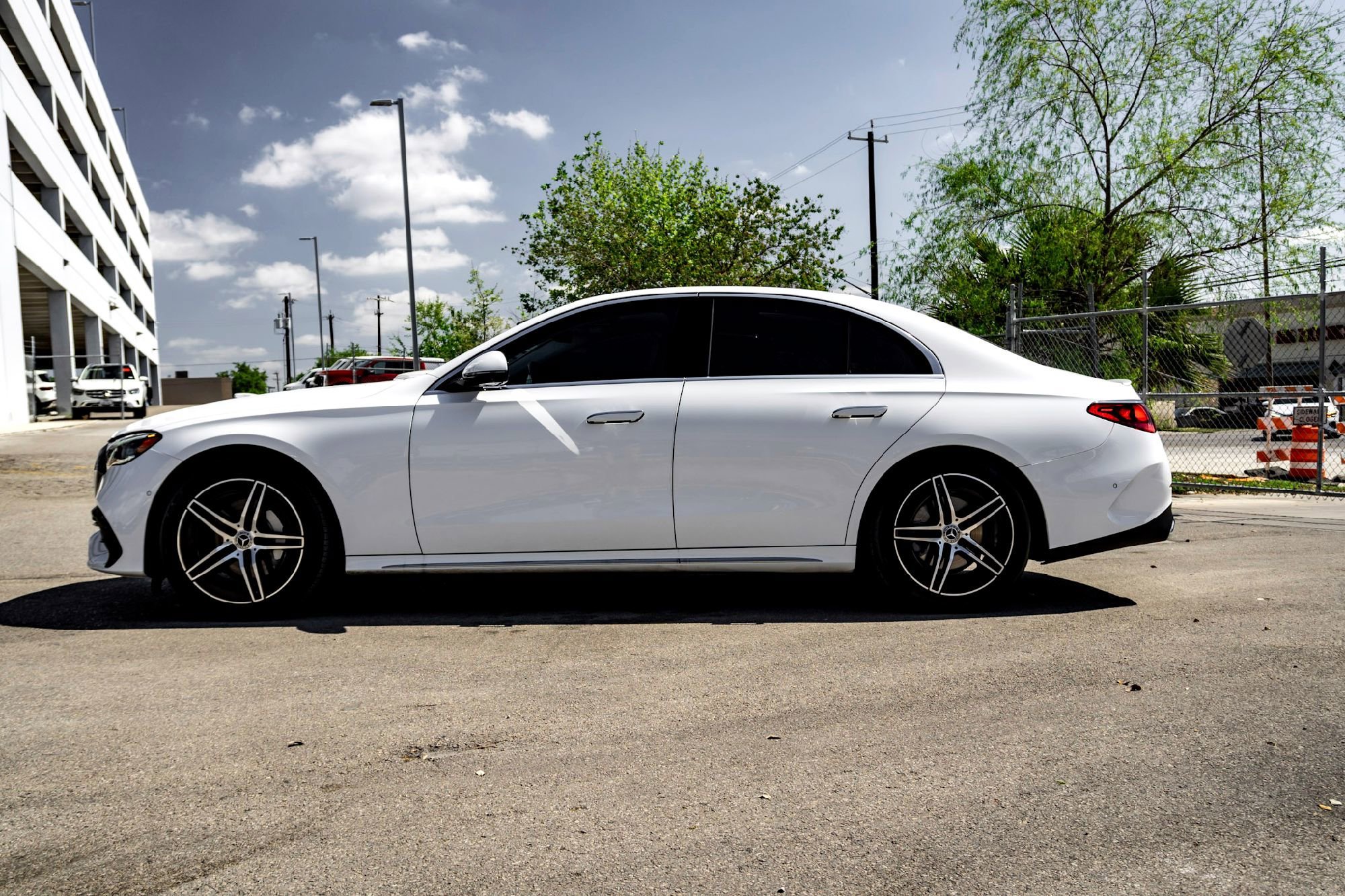 Certified Used 2025 Polar White Mercedes-Benz E 350 image 8