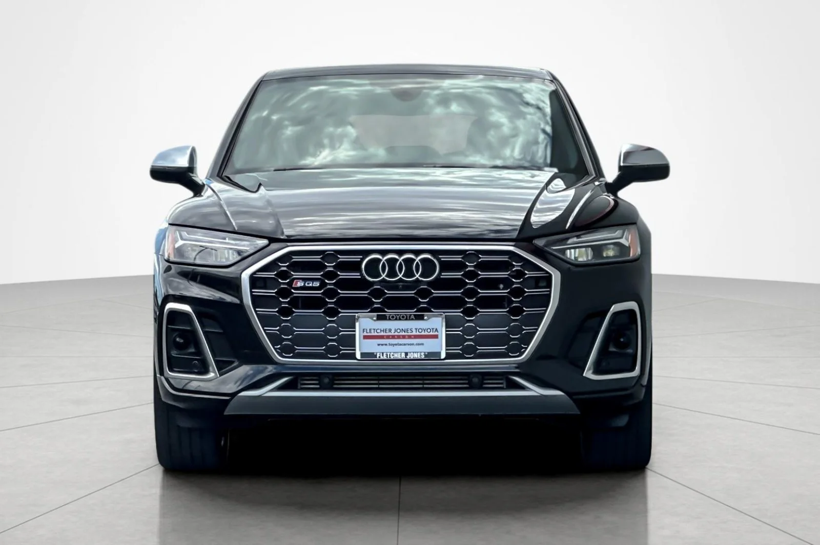 Used 2023 BLACK METALLIC Audi Premium Plus image 8