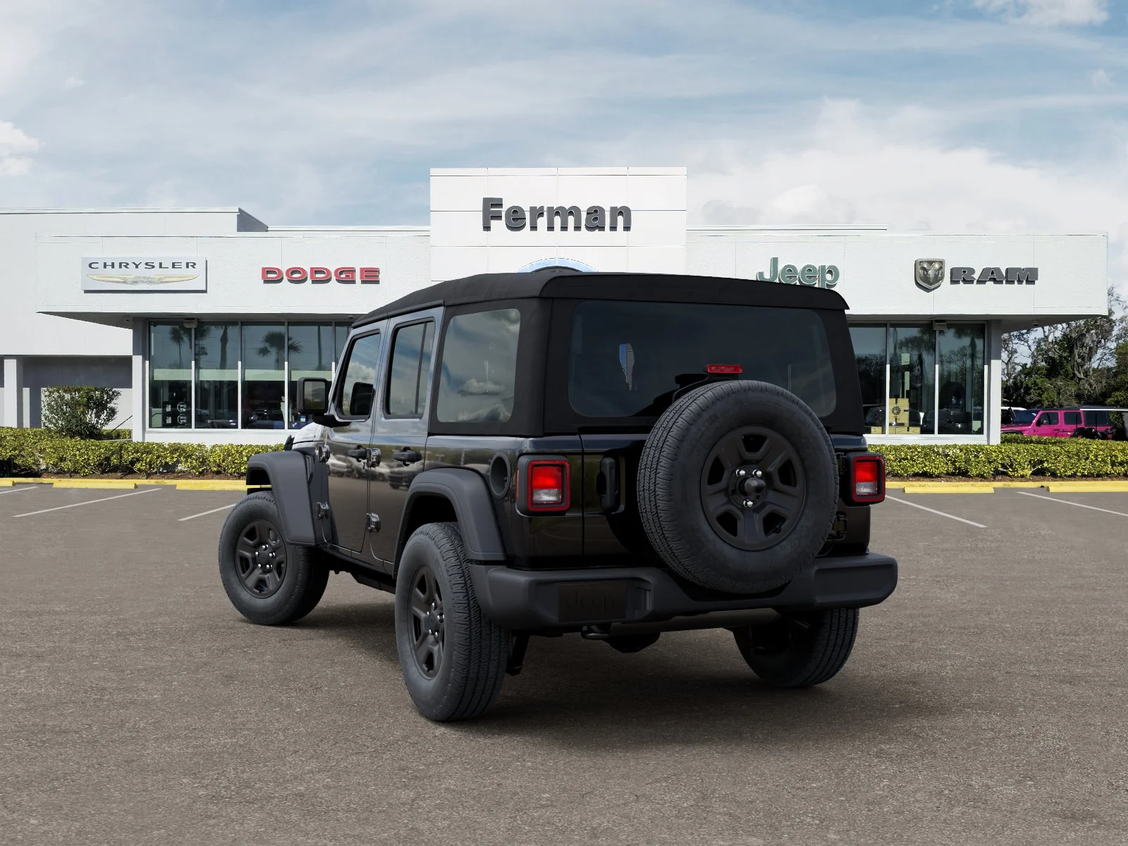 New 2026 Black Clear-Coat Exterior Paint Jeep Sport image 37